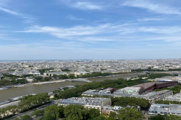 Eiffel Tower fine dining with panoramic Paris views